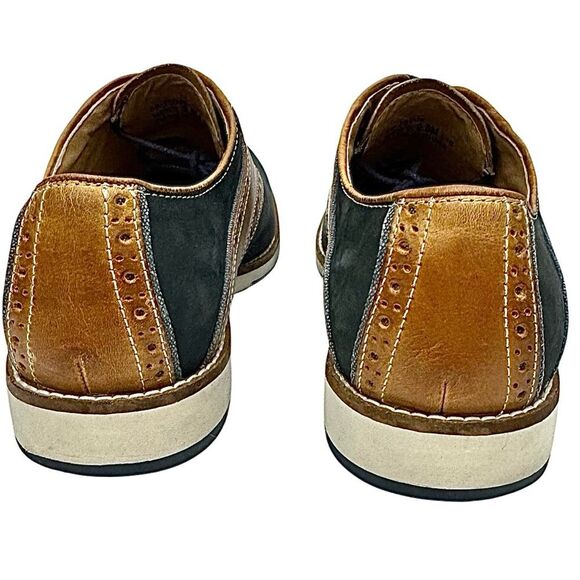 J Murphy Mens Blue-Brown Nubuck-Leather Size 9.5 Medium Pre-Owned main image 6